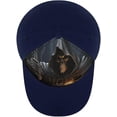 thumbnail image 3 of Grim-Reaper Baseball Cap Classic Golf Cap Soft Dad Hat Multicolor Adjustable Low Profile Hat Unisex, 3 of 6
