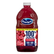 Ocean Spray 100% Juice Cranberry Juice Blend, 64 fl oz Bottle