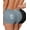 Black+Grey 71011, variant on Women's High-Waist Butt Lifter Panties - 2-Pack Seamless Hip Enhancer Boyshort Underwear, Padded for Body Shaping S
