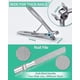 thumbnail image 3 of Toenail Clippers For Thick Nails And Ingrown Nails For Seniors - Stainless Steel Soft Grip Nail Clippers With Nail File, 3 of 5