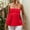 Red, variant on Tank Tops for Women Strapless Backless Ruffle Flowy Tube Summer Off Shoulder Pleated Bandeau Going Out Pink L