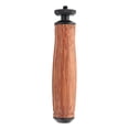 thumbnail image 3 of Camera Wooden Handle Grip, 1/4 Inch Screw Hole Camera Handle Grip Mount Stable Shooting  for LED Video Lamp, 3 of 8