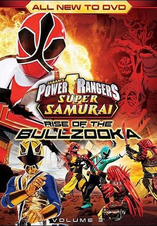 Power Rangers Samurai: Rise of the Bullzooka Volume 3 (DVD