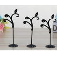 thumbnail image 3 of ziyahi 3x Iron T Bar Earring Necklace Jewelry Display Stand Rack Black-Sector, 3 of 9