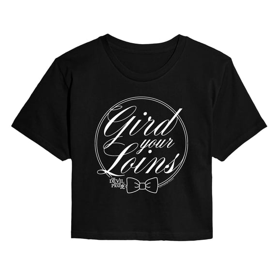 The Devil Wears Prada 2 - Gird Your Loins - Juniors Cropped Graphic T-Shirt