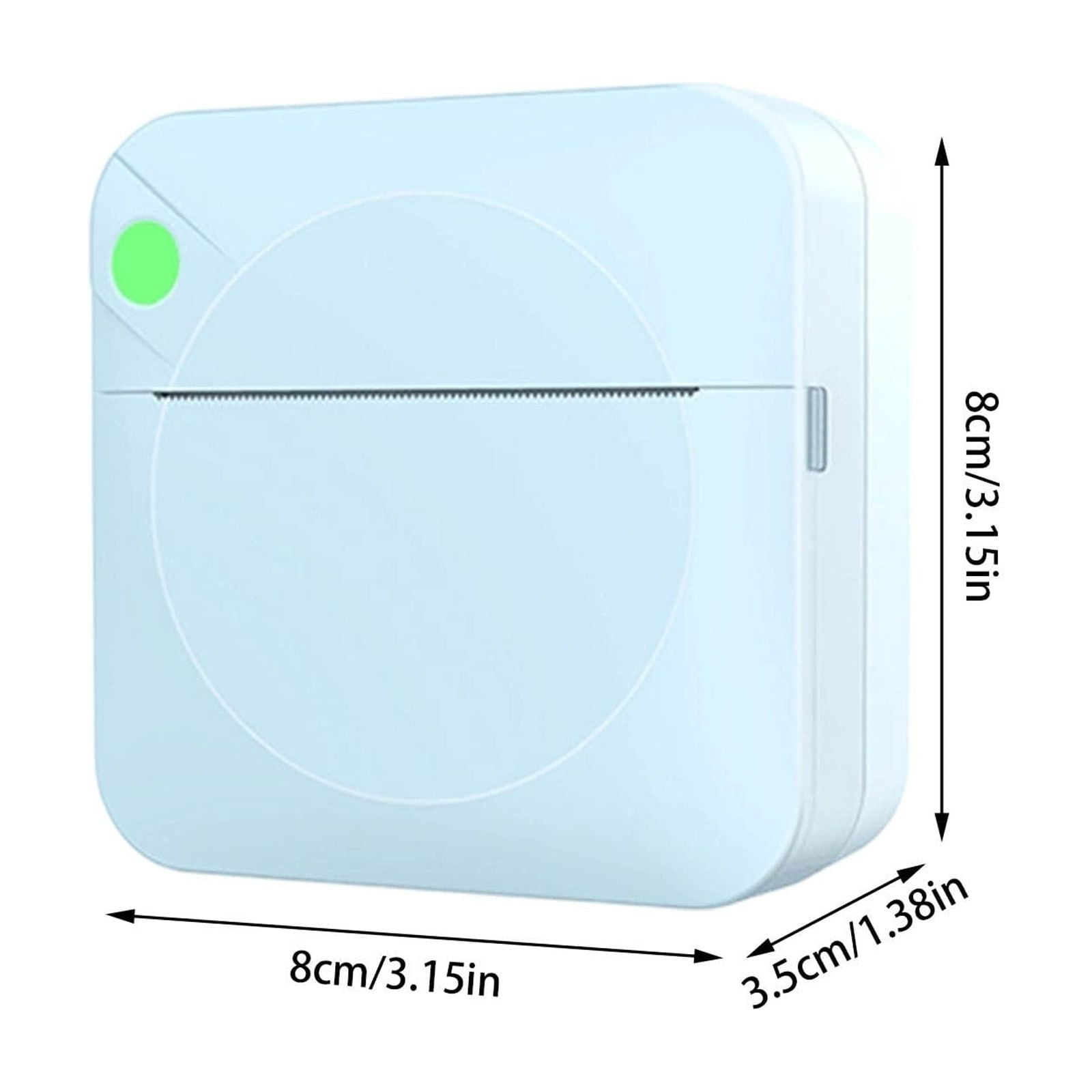 Portable Mini Thermal Mobile Label Maker With Multiple Templates For Notes And Personal(3ml)