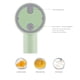 thumbnail image 2 of Batidor de huevos eléctrico Cafetera de mano Espumador Electrodomésticos (Verde) Ehuebsd Libre de BPA, 2 of 9