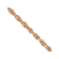 thumbnail image 4 of 14K Rose Gold 1.50mm Diamond Cut Rope with Lobster Clasp Chain Necklace Size 30, 4 of 4