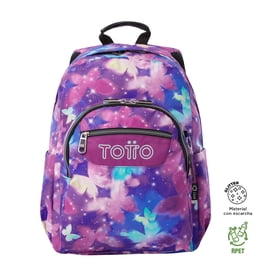 Totto Mochila Ergonómica Grande Porta Laptop 14 Repelente A Azul Oscuro Liso | Meses sin interés