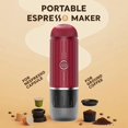 thumbnail image 4 of Portable Coffee Machine 2 in 1 Capsule Powder Travel Coffee Maker Electric for Car&Home Camping Coffee Maker, 4 of 6