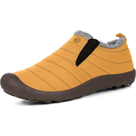 

Womens Mens Snow Boots Winter Shoes Slip On Ankle Booties Anti-Slip Water Resistant Fully Fur Lined Outdoor Sneakers
