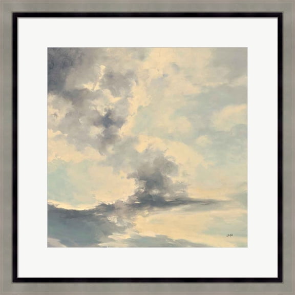 Great Art Now Warm Evening Clouds by Julia Purinton, Framed Wall Art, 23W x 23H