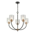 thumbnail image 4 of Millennium Lighting  Renitta Chandelier Light Fixture 5 5 Light 25 to 36 Inches, 4 of 5