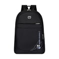 thumbnail image 1 of Mochila para portátil de tela Oxford, mochila portátil para ordenador, correa ajustable para viaje blanco, 1 of 9