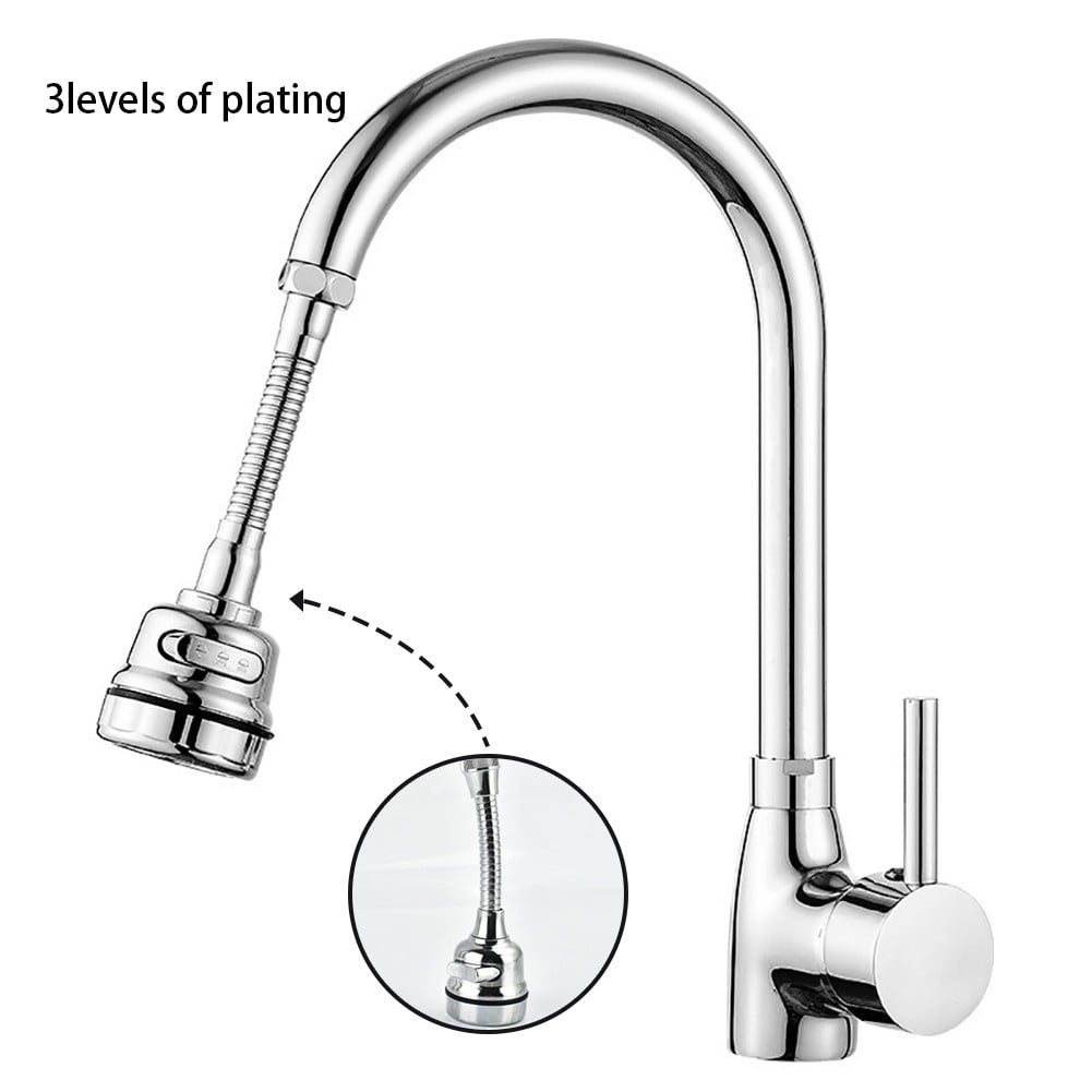 360 Rotate Kitchen Faucet Adapter Spray Water Saving Tap Head Faucet Filter 