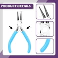 thumbnail image 4 of Set para hacer joyas Pliers Swepeet de 9 piezas con funda, 4 of 7