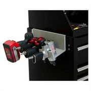 Hanging Power Tool Rack in Silver