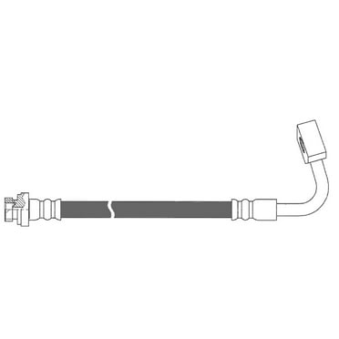 Centric 150.67422 Brake Hose Fits select: 2012,2017-2019 DODGE JOURNEY