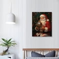 thumbnail image 3 of ONETECH Santa Believes Canvas Wall Art Print, Christmas Artwork 16\x20\, 3 of 4