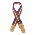thumbnail image 2 of MYG Sangle de Guitare Ukulélé Colorée Coton Sangle d'Épaule Réglable Maintien Médiator de Guitare, 2 of 9