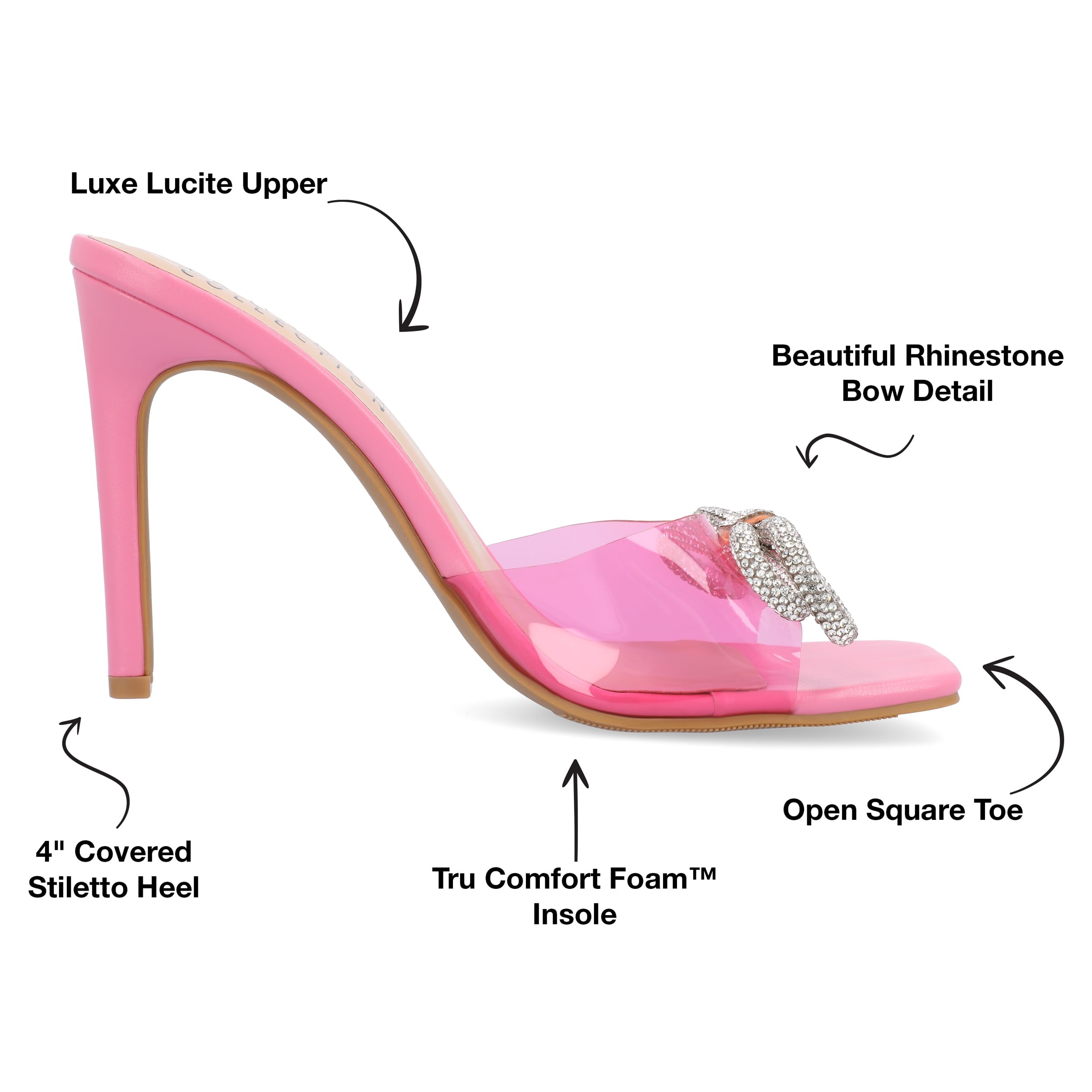 Journee Womens Fenella High Heel Open Toe Evening Dress Sandals