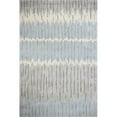 thumbnail image 1 of Bashian R129-GYBL-6x9-HG369 5 ft. 6 in. x 8 ft. 6 in. Greenwich Collection Contemporary Wool & Viscose Hand Tufted Area Rug, Grey & Blue, 1 of 1