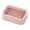 Pink, variant on Self Draining Soap Dishes, Double Layer Grid Soap Tray, Dishwashing Sponge Soap Holder Box, Bathroom Soap Bar Dishes for Keep Drying, Suitable for Kitchen,Bathroom, 4.7x3.2x1.3 inch