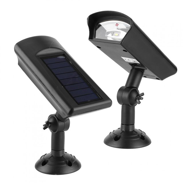 Luz Solar De Seguridad Luz Solar Para Exteriores, Foco Solar, Paneles Solares Policristalinos Para Entrada De Vehículos Camino Caminos Cubierta Patio Porche Jardín Garaje Piscina
