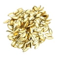 thumbnail image 2 of 1000 piezas de latón con forma de cebo de doble agujero, suministros de ropa de boda con lentejuelas (dorado 7x15mm), 2 of 8