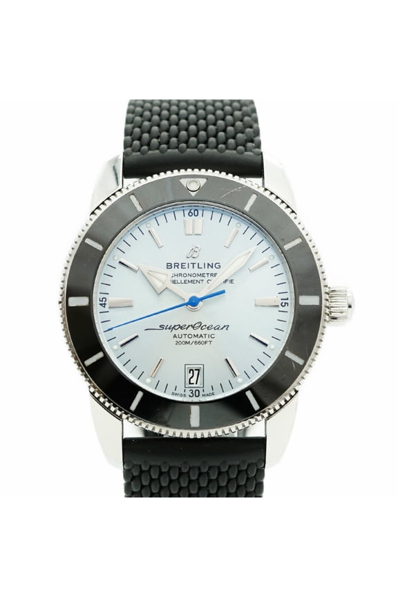 Pre-Owned Breitling Superocean Heritage AB2010 Blue Dial Men's Watch (Good)