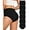6 Black Packs, variant on Womens Underwear Seamless Full Coverage Breathable Briefs No Show Silky Stretch High Waisted Ladies Panties 6 Pack
