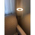 thumbnail image 2 of Depuley 6W LED Clip Lamp Desk Reading Light with Flexible Arm USB Charging Socket 3 Color Changeable for Desk Bed Headboard Study, 2 of 8