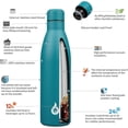 thumbnail image 3 of Biwat 25oz Insulated Stainless Steel Water Bottles Reusable Metal Travel Sports Water Bottle Keep Cold and Hot,Laguna, 3 of 4