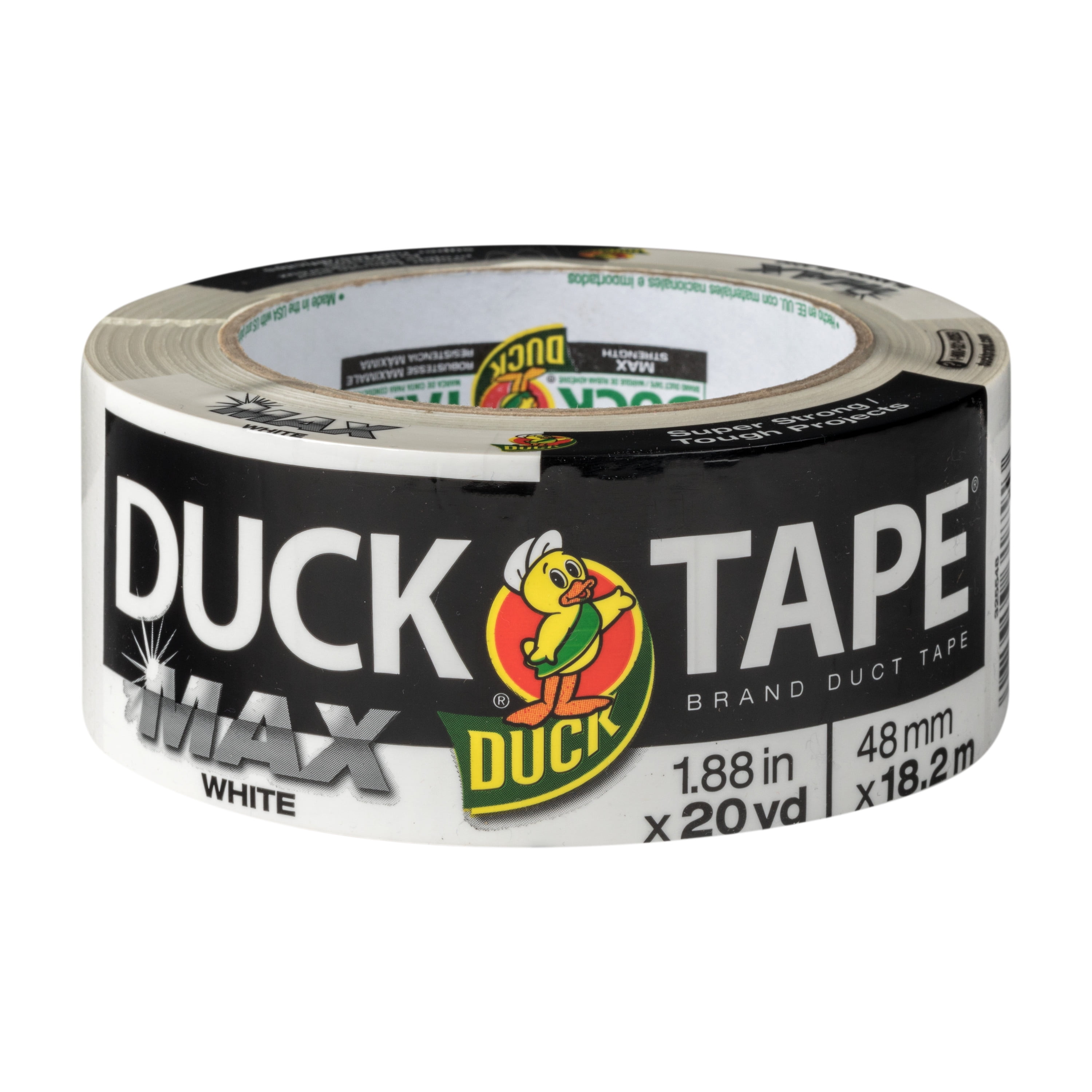 L White  Duct Tape W x 20 yd Duck  1.88 in 