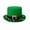 Green1, variant on St Patrick's Day Irish Style Cowboy Hat for Casual Stage Events and Queuing Celebrations Green4 One Size