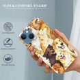 thumbnail image 2 of COMIO  Compatible with iPhone 15 Case - Cute Funny Dogs Printed Golden Retriever Slim Soft Shockproof Protective Cover Case for Women Girls, 2 of 4