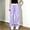 Purple, variant on Sevevn Kids Girl's Cargo Sweatpants Wide Leg Baggy Athletic Pants Kids School Open Bottom Uniform Joggers with Pockets