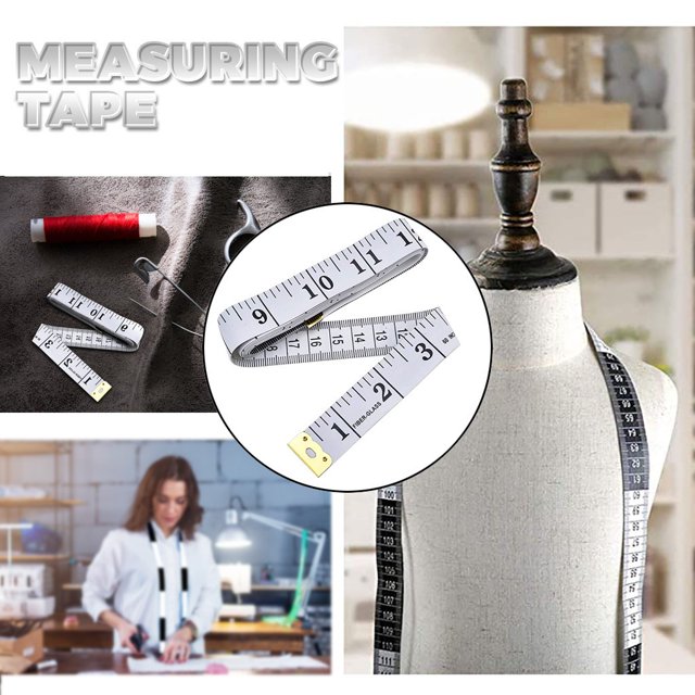 Ganfancp Cinta Métrica para El Cuerpo de La Tela de Costura de Tela de Punto Inicio Measurements2M Ofertas Del Día 1* Cinta Métrica (2 Cm)