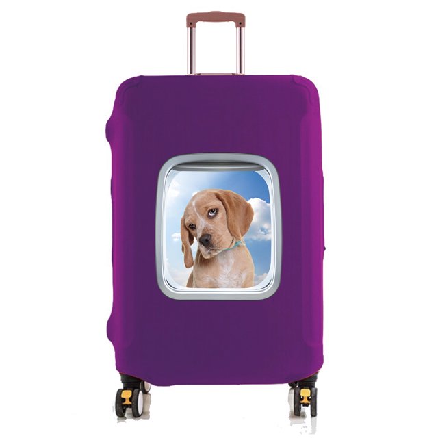 18-32 Inch Large Capacity Travel Essential Bag with Animal Serie Print Pattern Travel Accessories Suitcase Dust Protection Cover 8animal 051 S