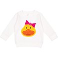 thumbnail image 2 of Inktastic Duck Girls Toddler Sweatshirt, 2 of 4