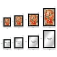 thumbnail image 4 of IBA Indianbeautifulart Radha Krishna Picture Frame Religious Poster Black Wall Frame Deity Photo Frame Wall Decor&nbsp;For Home/ Office/ Temple-6 x 8 Inches, 4 of 7