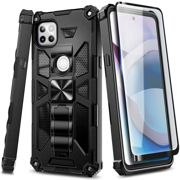 Motorola Moto One 5G Ace Case / Moto G 5G Case with Tempered Glass