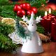 thumbnail image 5 of Xihbxyly Ofertas Del Prime Day Bordeaux de Navidad Manualidas Decorativas Regalos Muñeco de Nieve de Navidad Papá Noel Árbol de Navidad Muebles para El Hogar, 5 of 5