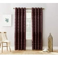 thumbnail image 2 of Sun Zero Mid-Century Medallion Grommet Energy Efficient & Blackout Curtain Panel, 50" x 84.0", Adult, 2 of 7
