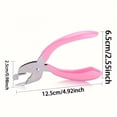 thumbnail image 3 of Office Staple Remover, 5 Inch Heavy Duty Staple Puller, Manual Staple Remover Tool, Precision Quick Staple Puller for Paper Upholstery Carpet Furniture Projects, Pink, 1 Pack, 3 of 5