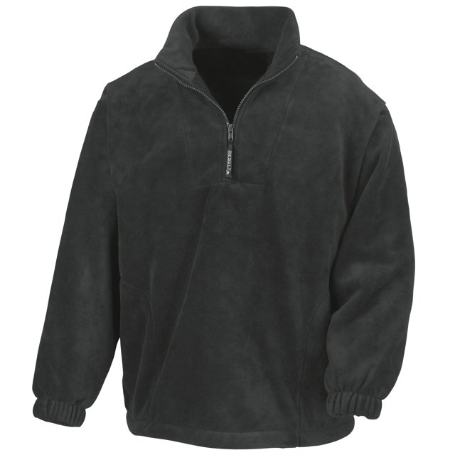 Result - Top forro polar cremallera 1/4 anti-bolas Modelo Unlined Active (Negro)