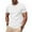 White, variant on Pitauce Mens Solid Short Sleeve Basic T-Shirts Crew Neck Loose Pullover Tops Summer Casual Tee Shirts for Gym Workout Athletic