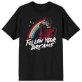 thumbnail image 6 of Freddy Krueger Follow Your Dreams Mens Black Graphic Tee-5XL, 6 of 7