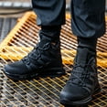 thumbnail image 3 of Safety Trainers Mens Steel Cap Trainers Breathable Work Safety Shoes Womens Lightweight Industrial Sneakers Non Slip 6-13.5, 3 of 8