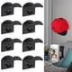 thumbnail image 3 of sombreros de montaje en pared Percheros de perforación en gorras de béisbol Organizador adhesivo de sujeción fuerte para , negro Macarena Ganchos para sombreros para pared, 3 of 7